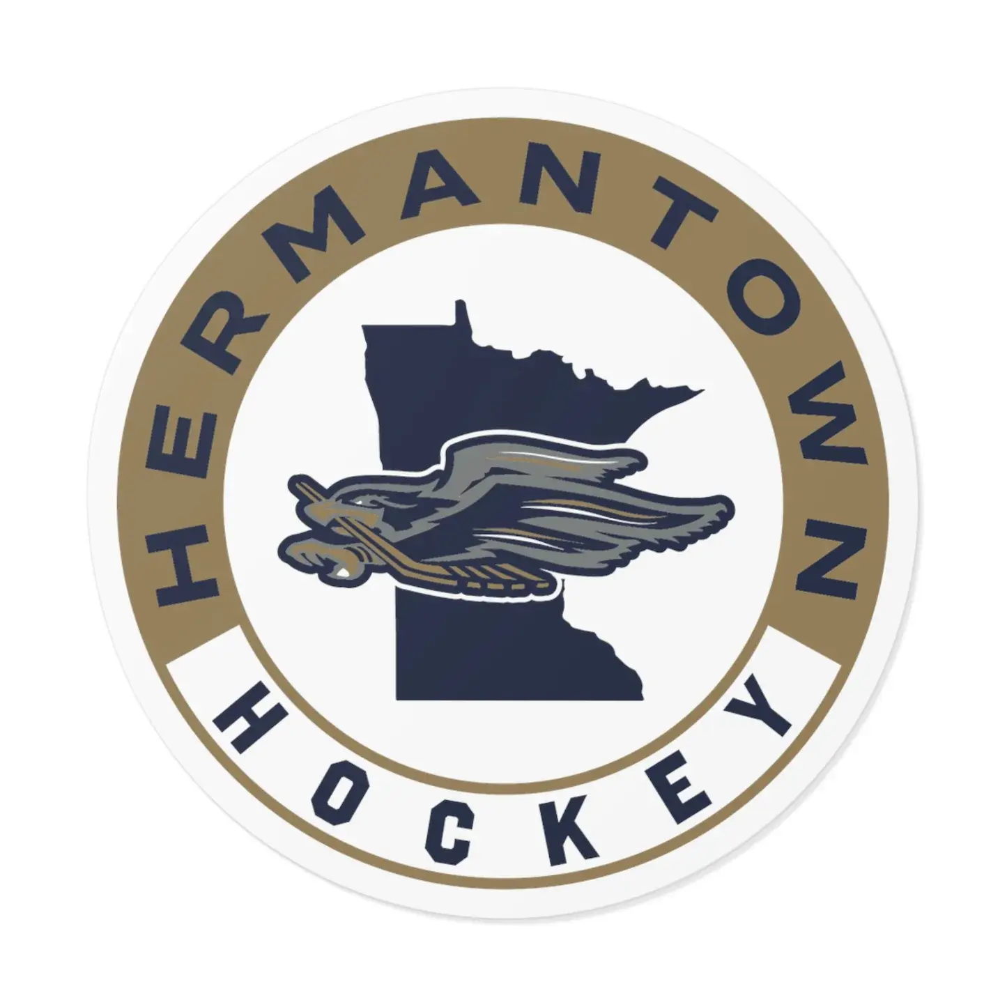 Hermantown Hockey logo
